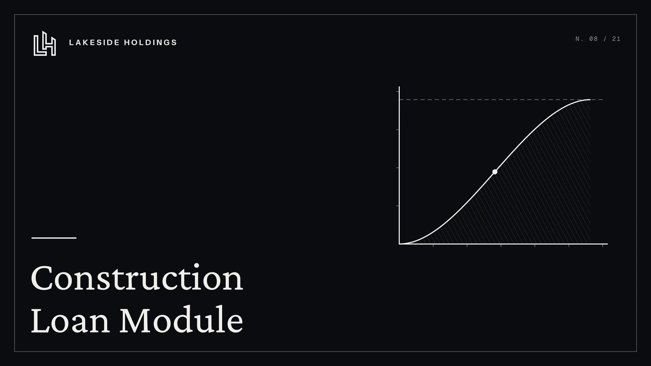 Construction Loan Module cover