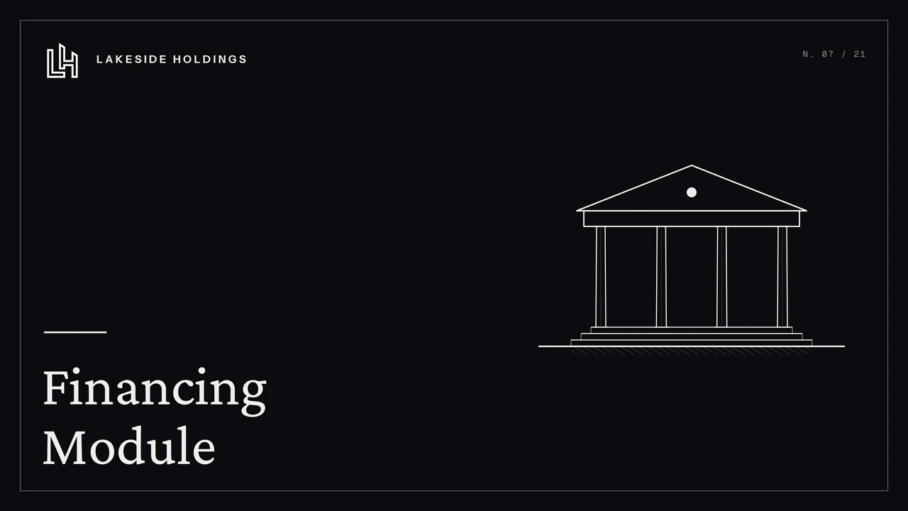 Financing Module cover