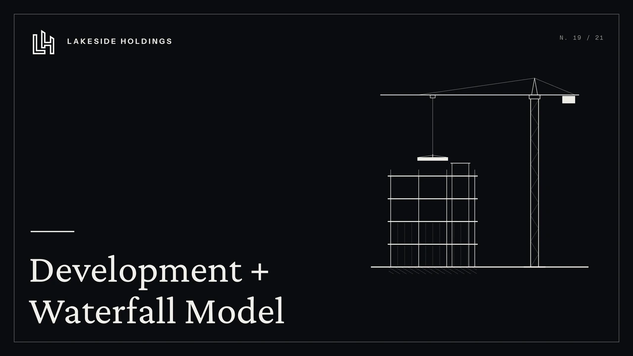 Development + Waterfall Model cover